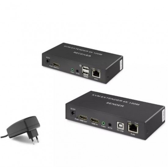 Hadron Hdx1306 120M  Hdmi Kvm 1080p Full HD Extender Siyah