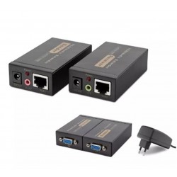 Hadron Hdx1318 100M Vga + Audio Extender 1920×1440 @ 60Hz  Siyah