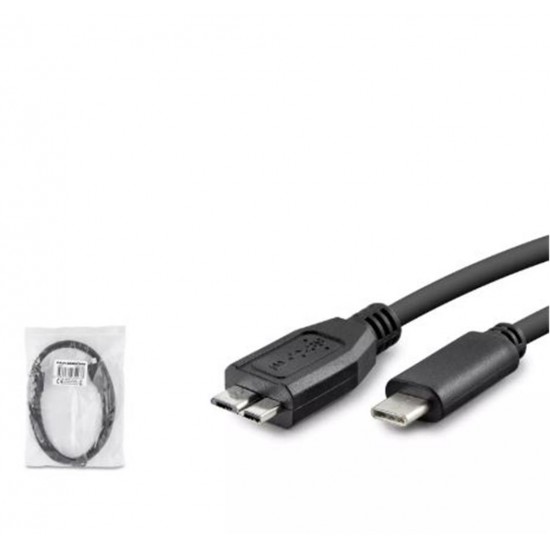 Hadron Hdx1062  60Cm  Type-C To Note4 Harddisk Kablosu  Siyah