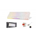 Hadron G508R Kablolu Oyuncu Mini Klavye Mekanik Red Switch Rgb Q Beyaz
