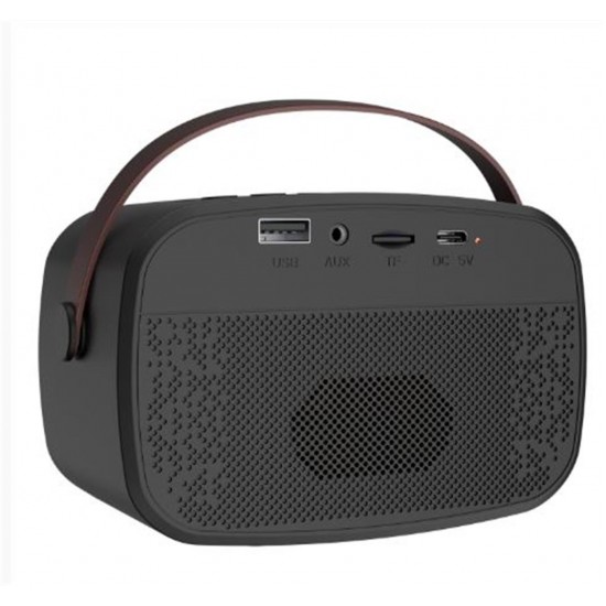 Mikado MD-57BT Endless 5W Siyah TF + USB + AUX + BT Destekli 2 Wireless Karaoke Mikrofon 1200mAh