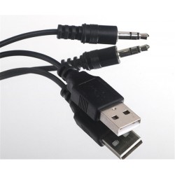 Dark SP2111 1+1 6W RMS Stereo Mini Taşınabilir Multimedya Siyah Hoparlör