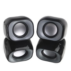 Dark SP2111 1+1 6W RMS Stereo Mini Taşınabilir Multimedya Siyah Hoparlör