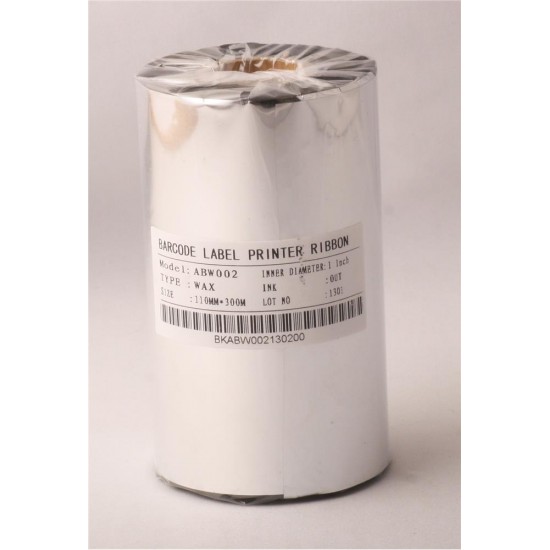 Ribbonsan WRF-20FBK 110-300MT Wax-Resine Ribbon