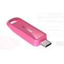 Sandisk SDIXS0N-256G-GN6NG 256GB Phone Drive with USB-C-128GB (Seastar Pink) Flash Bellek