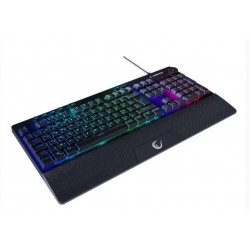 Rampage KB-GX65 SIMULA Siyah USB RGB Aydınlatmalı 4 Makro Tuşlu Bilek Destekli  Oyuncu Klavyesi
