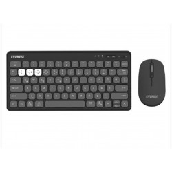 Everest LUMI KM-BT903 Gri 3in1 3 BT + 2.4 1600dpi  Q 4 Cihaz Bağlantılı Kablosuz Klavye + Mouse Set