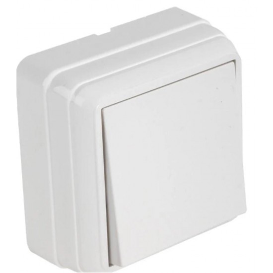 Mutlusan Bron Sıva Üstü Anahtar Beyaz ( 2160 301 0201)