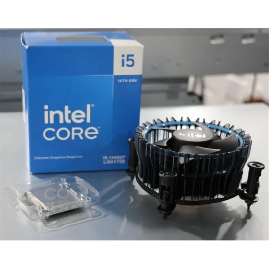 Intel Core i5 14400F BOX 2.50GHz (Max. 4.70GHz) 20MB L3 Önbellek Soket 1700 Kutulu İşlemci