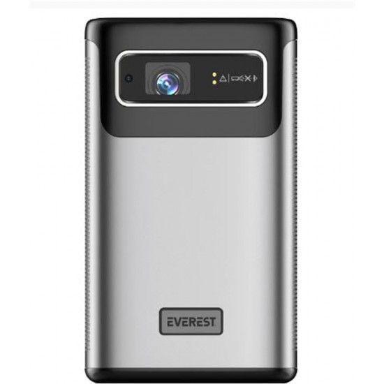 Everest PJ-DLP21 Gri 8000mAh Odaklamalı 960-540 4K 5400 Lümen Android 9.0 Dokunmatik DLP Projeksiyon