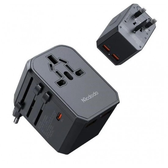 MCDODO CP-4290 33W UNIVERSAL ŞARJ ADAPTÖRÜ - Siyah