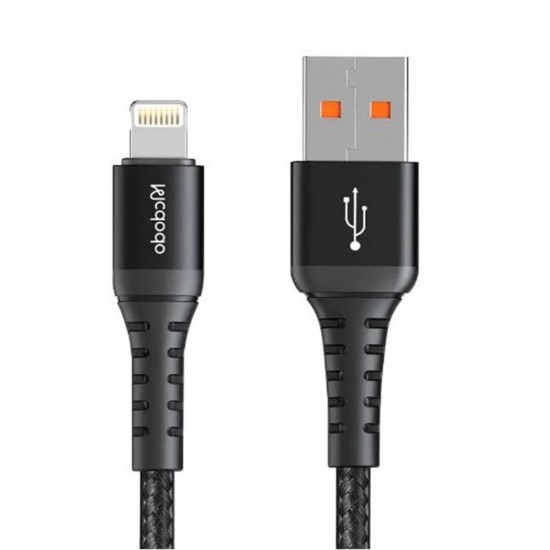 MCDODO CA-2261 USB-A TO Lightning Data-Şarj Kablosu 3A 1m - Siyah
