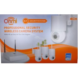 Apronx DSM600 4 Kanal Nvr + 3Mp 4 Kamera Full Color Mik. + 10" Lcd Wifi Set