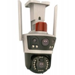 Apronx APX-WP233 6Mp 3.6mm 2-2.8mm Üç Kamera 39 Led Wifi PTZ