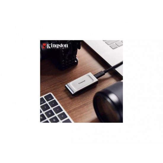 Kingston 2TB SXS2000-2000GA USB 3.2 Type-C Gri Gen 2 2000MB Okuma-2000MB Yazma Taşınabilir SSD