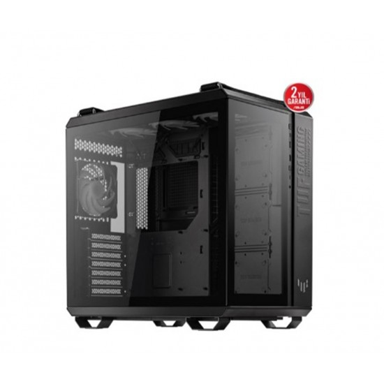 ASUS TUF Gaming GT502 Plus Panaromik Temperli Cam USB 3.2 ATX Siyah Gaming Kasa 