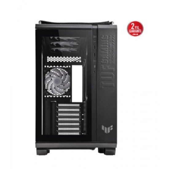ASUS TUF Gaming GT502 Plus Panaromik Temperli Cam USB 3.2 ATX Siyah Gaming Kasa 
