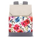 Mack MCE-1306 14.1  ZEN Eco Günlük Sırt Çantası Bej Çiçekli