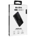 S-link IP-G12N 10000mAh Micro+Usb+ Type-C Giriş+Çıkış Siyah Taşınabilir Pil Şarj Cihazı Powerbank