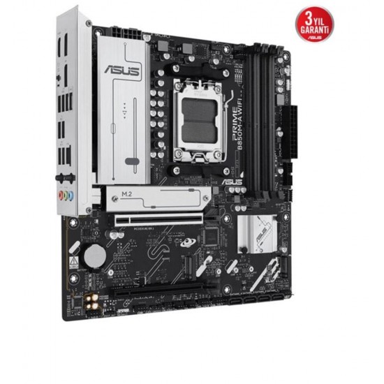Asus Prime B850M-A WIFI 8000MHz (OC) DDR5 Soket AM5 M.2 HDMI DP mATX Anakart