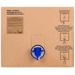 Manolya Çiçeği 5lt Doğal Zeytinyağlı Sıvı Sabun  Bag in Box