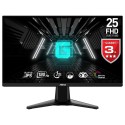 MSI 24.5 G255F 1920x1080 (FHD) 16:9 FLAT RAPID IPS 180HZ 1MS FREESYNC GAMING MONITOR