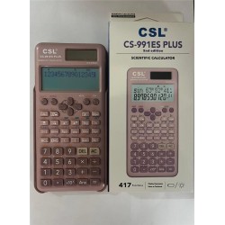 CSL CS-991ES PLUS-PINK Pembe Fonksiyonel Hesap Makinesi