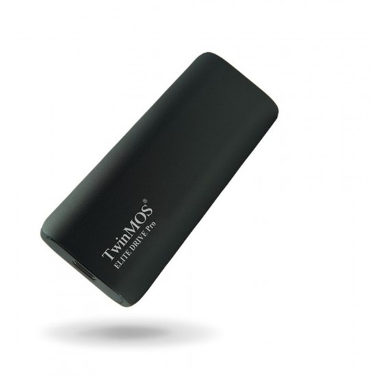 TwinMOS 2TB PSSD2TBEDP 2TB 1100-1050 MB-s USB 3.2-Type-C Siyah Taşınabilir SSD
