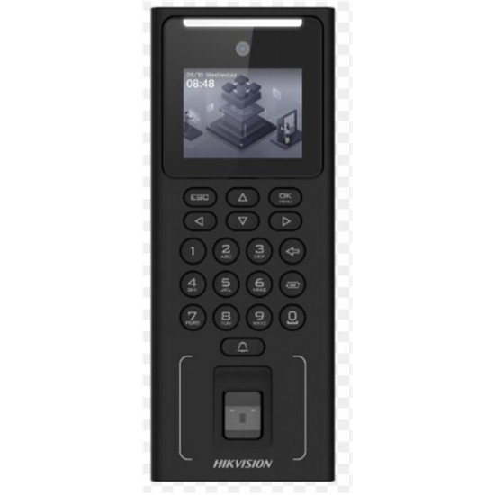 Hikvision DS-K1T321MFWX Keypadli Yüz Tanıma - Parmak İzi - Mifare Kart Okuyucu Bağımsız Terminal