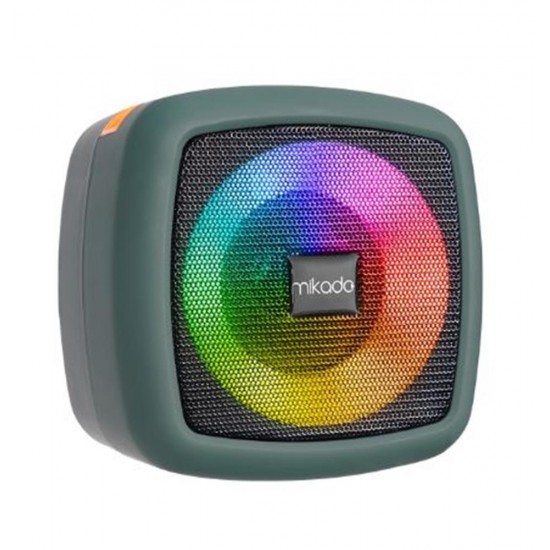 Mikado MD-29BT Anka 1200mAh 5W Haki USB-BT-TF-TWS-AUX Taşınabilir Speaker