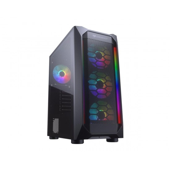 Cougar MX410 Mesh-G RGB Kasa (Cougar XTC650 650W 80+ Power Supply)