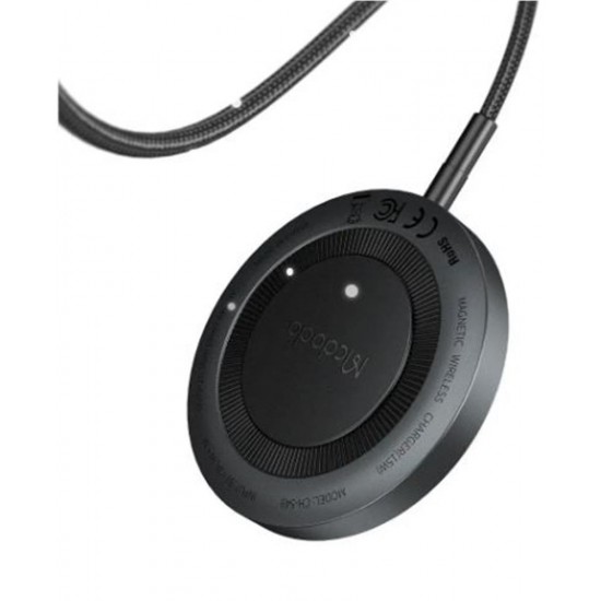 MCDODO CH-5490 15W IPHONE MANYETİK KABLOSUZ ŞARJ CİHAZI - Siyah