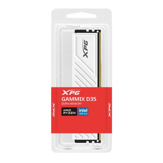 XPG 16GB Gammix D35 DDR4 3200MHz CL16-20-20 1.35V Soğutuculu Beyaz PC Ram