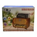 Everton RT-674  Bluetooth-USB-SD-FM Şarjlı,Solarlı  Nostaljik Radyo