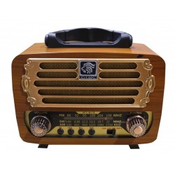 Everton RT-674  Bluetooth-USB-SD-FM Şarjlı,Solarlı  Nostaljik Radyo