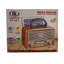 Everton RT-681  Solarlı,Ledli, Şarjlı Nostaljik Radyo (FM-AM-SW-USB-TF)