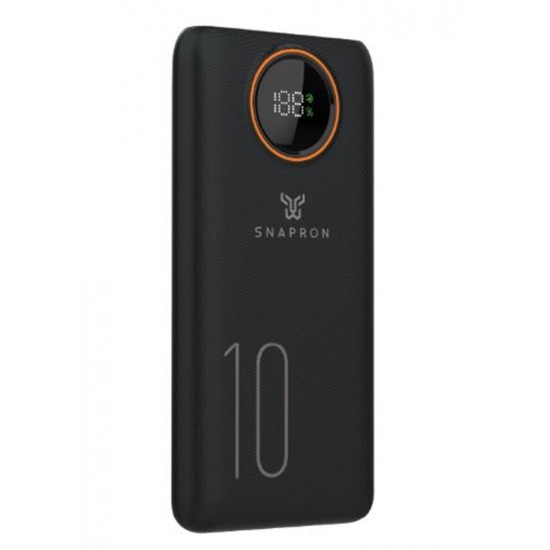 Snapron SNP-3012 10.000 Mah LCD Ekran Dahili Kablolu 22.5w Hızlı Şarj Powerbank