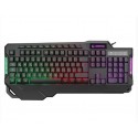 Rampage KB-R46 CARISMA USB Rainbow Aydınlatmalı Q Gaming Oyuncu Klavye