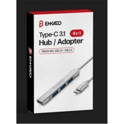 ENKADO EKD-TP50 TYPE-C USB 3,1 TO 4in1 PORT USB ADAPTÖR
