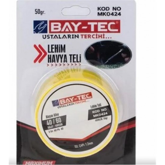 Bay-tec Lehim Havya Teli 50 Gr 1,2 Mm Mk-0424