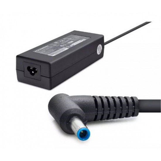 Hadron HD8819 HP - DELL Uyumlu 19.5V 6.15A 120W Laptop Adaptörü (4.5 x 3.0 mm Mavi İnce Uç) Siyah