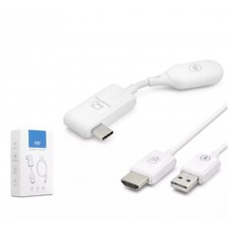 Hadron Hdx1390 Type-C To Hdmı – Type-C’den HDMI’a Kablosuz Görüntü & Ses Aktarım Seti Beyaz