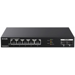 Tenda TEM2007X 2.5Gb Switch 7 Port 5x2.5G Por+2x10Gb SFP+ 50Gbps Yönetilmeyen Nas, Oyun PCsi Switch