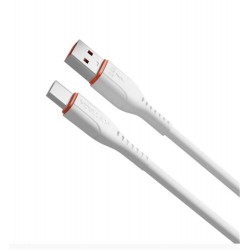 Hytech HY-X105 1m 3A Type-C Beyaz Şarj Kablosu