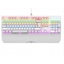 Rampage KB-R86 UMBRA Beyaz USB Rainbow Aydınlatmalı Blue  English Mekanik Gaming Oyuncu Klavye