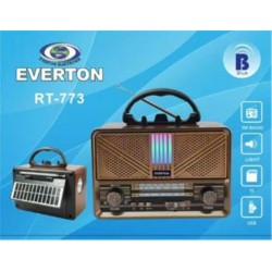 Everton RT-773  Bluetooth Usb-Micro Sd Solarlı Nostaljik Radyo