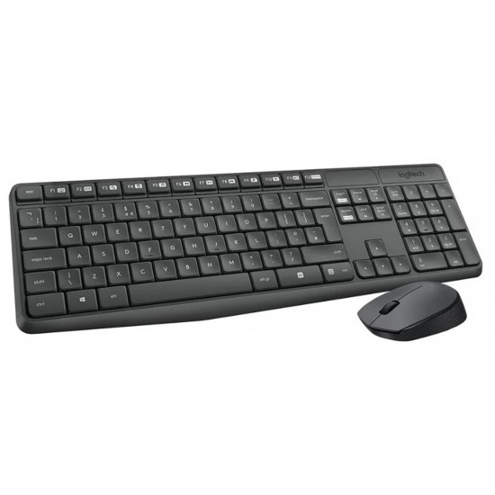 Logitech 920-007931 MK235 İngilizce Kablosuz Klavye & Mouse Seti