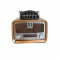 Everton RT-653  Solarlı,Şarjlı Nostaljik Radyo (Bluetooth-USB-SD-FM )