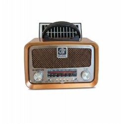 Everton RT-653  Solarlı,Şarjlı Nostaljik Radyo (Bluetooth-USB-SD-FM )