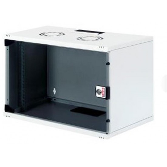 Lande LN-STB09U5440LG 9U 540x400 Ön Tek Cam Kapak Duvar Tip Boş Demonte Kabinet